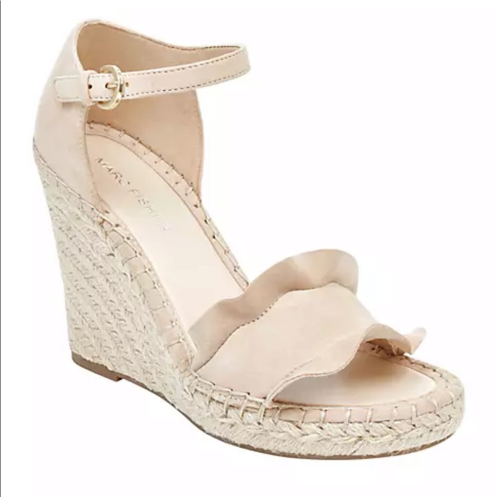 Marc Fisher Ruffle Wedges